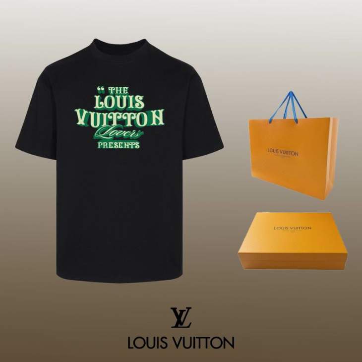 Picture of Louis Vuitton T Shirts Short _SKULVXS-Lsxitx836713